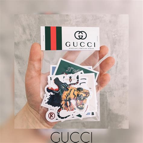 Supreme Gucci Stickers 